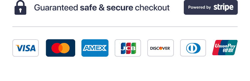 safe and secure payments by stripe