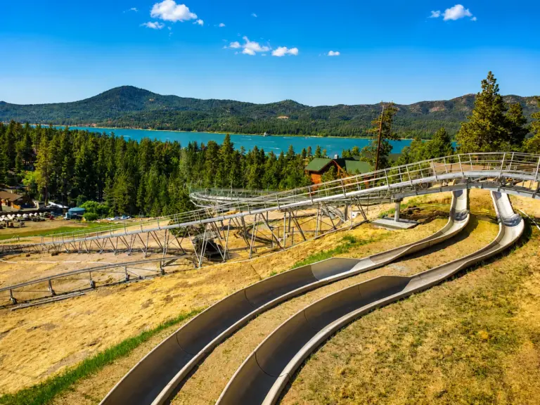 Alpine Slide at Magic Mountain in Big Bear