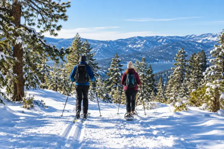 Snowshoeing and Cross-country Skiing near Running Springs